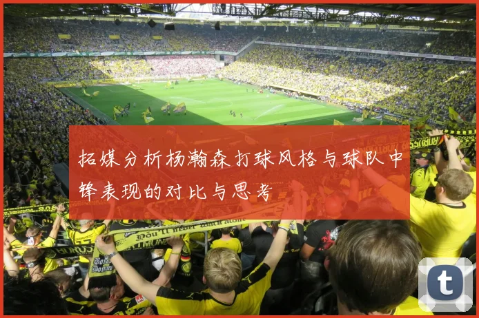 拓媒分析杨瀚森打球风格与球队中锋表现的对比与思考